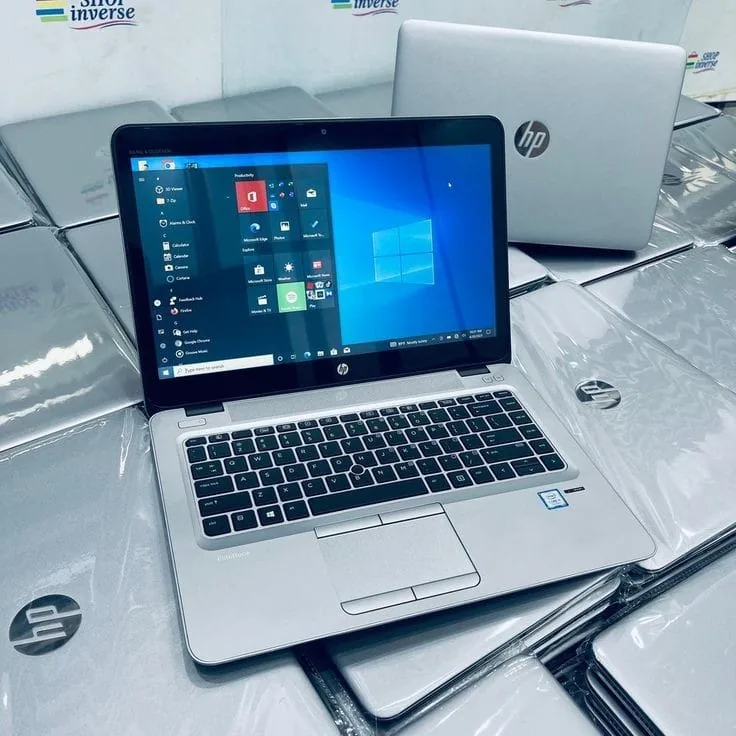 HP laptop being serviced on the bench at Renew Laptop Ahmedabad